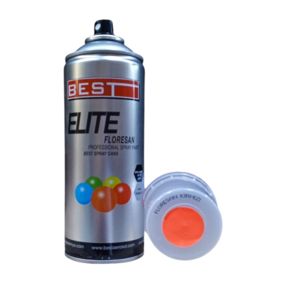 Best Floresan Sprey Boya 400 Ml Kırmızı