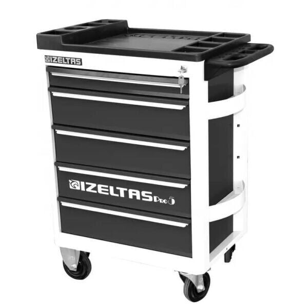 İzeltaş Pro Mobil 6 Çekmeceli Takım Dolabı Gri Gövde - Gri Çekmece - 8241323006
