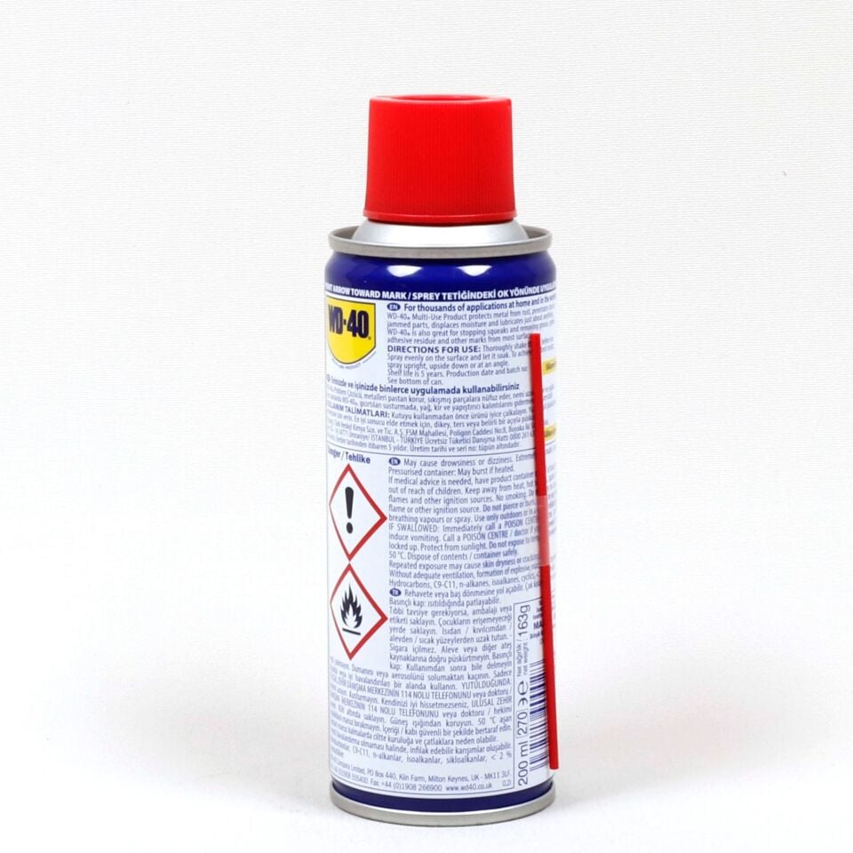 Wd-40 Koruyucu Ve Yağlayıcı 200 Ml