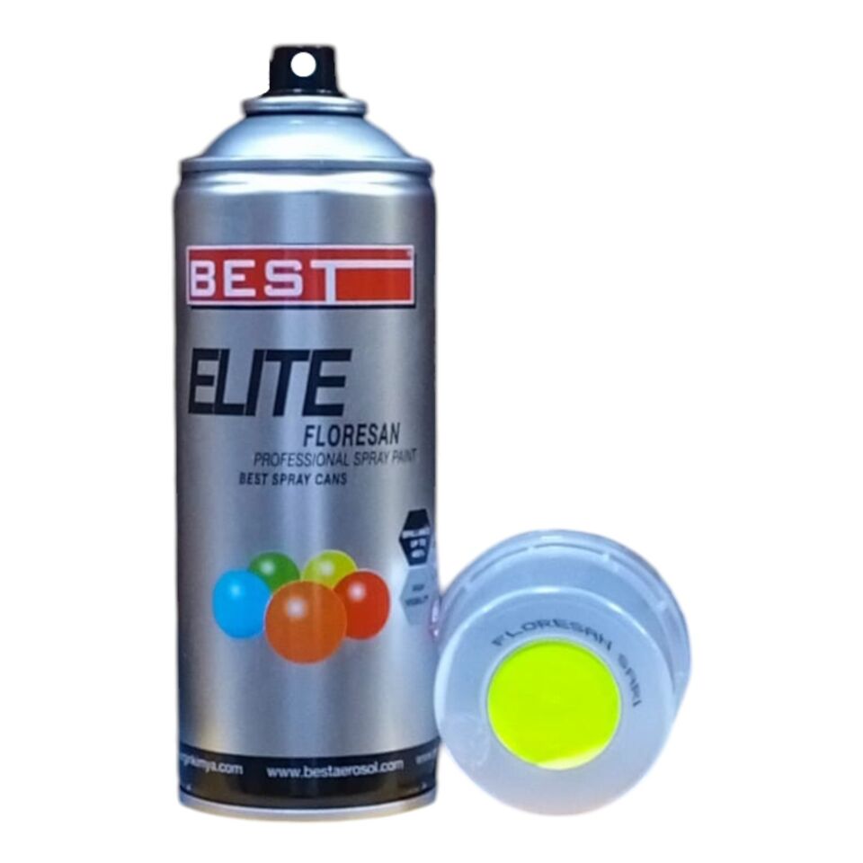 Best Floresan Sprey Boya 400 Ml Sarı