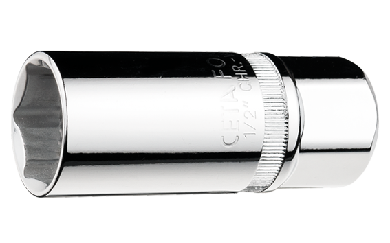 Ceta Form 1/2'' 6 Köşe Buji Lokması (Contalı) 21 mm - C27-R21