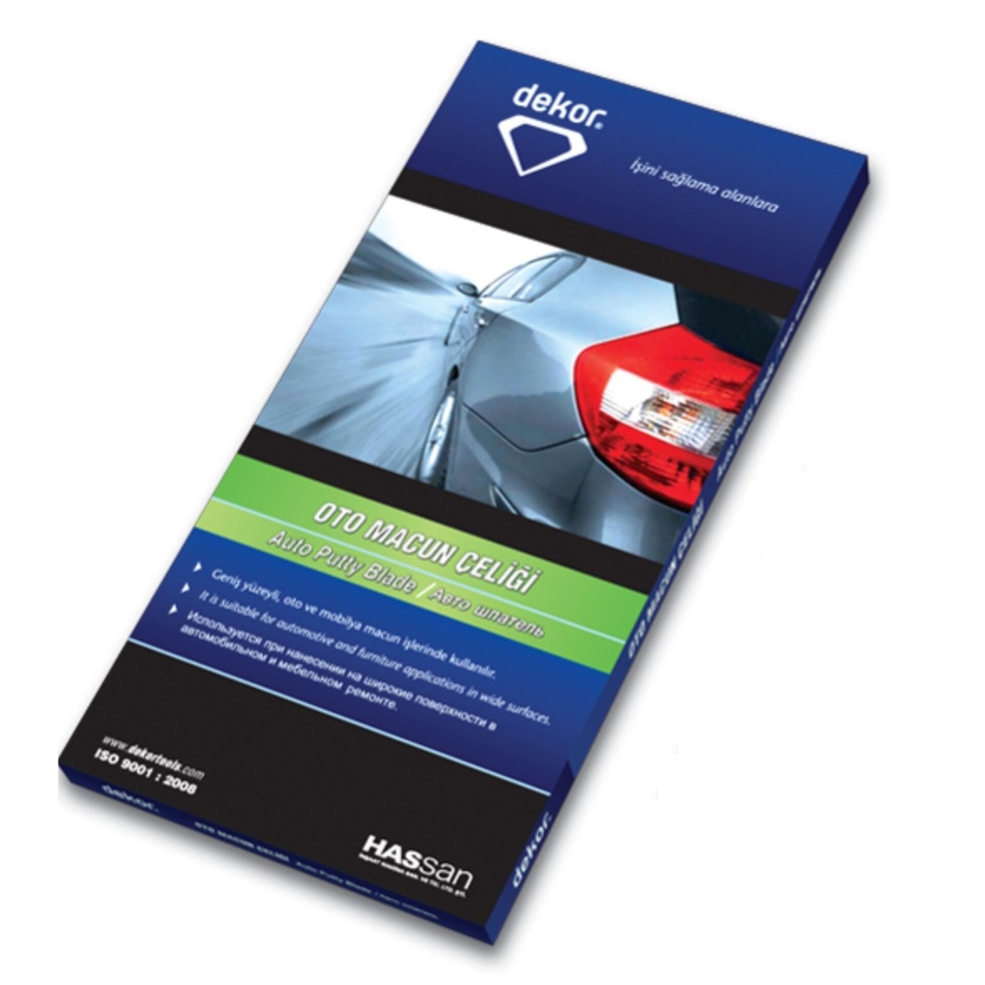 Hassan Oto Macun Çeliği 25 Cm (paslanmaz) Kod:273