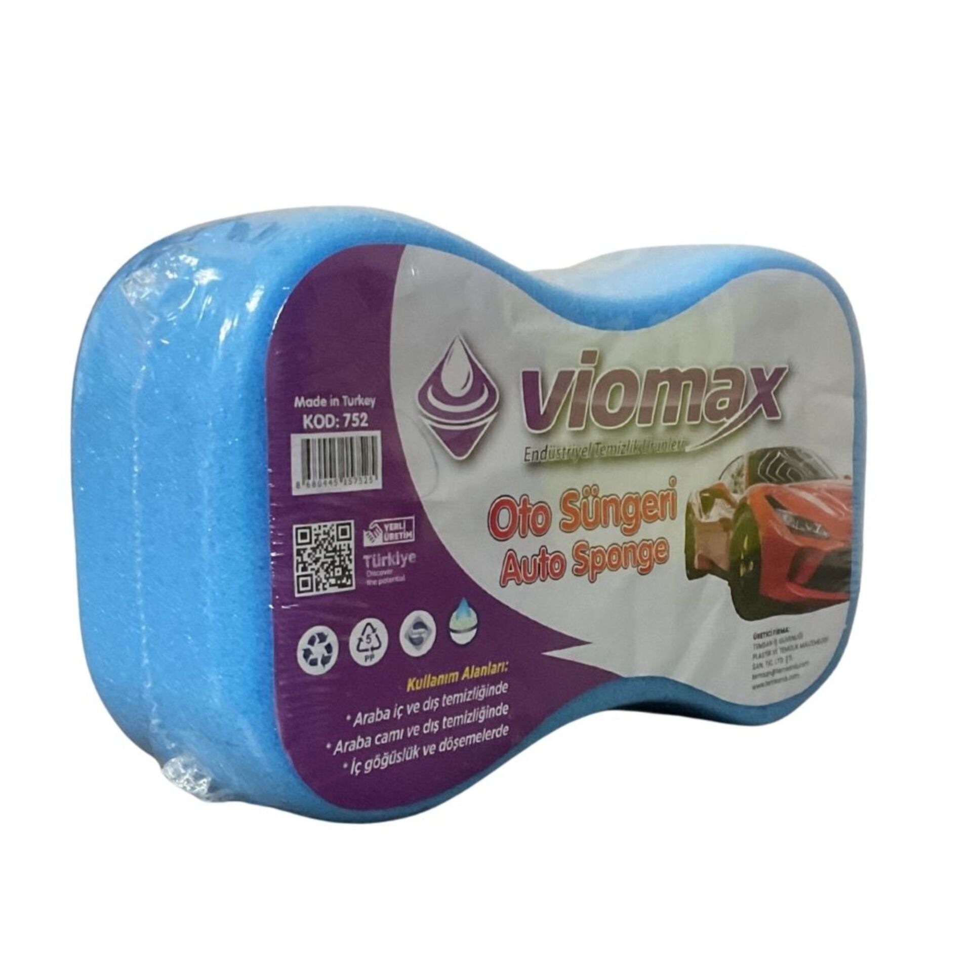 Wıomax Temizlik Oto Yıkama Süngeri Tm-752