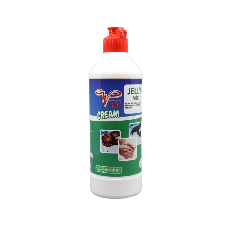 Wıpe Jelly Mıx El Temizleme Kremi 1/2 Kg Sıkma