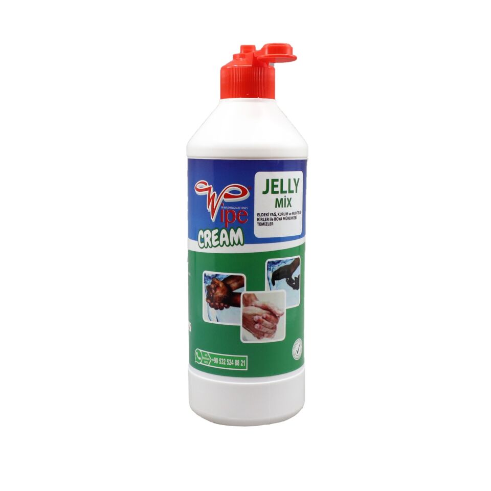 Wıpe Jelly Mıx El Temizleme Kremi 1/2 Kg Sıkma