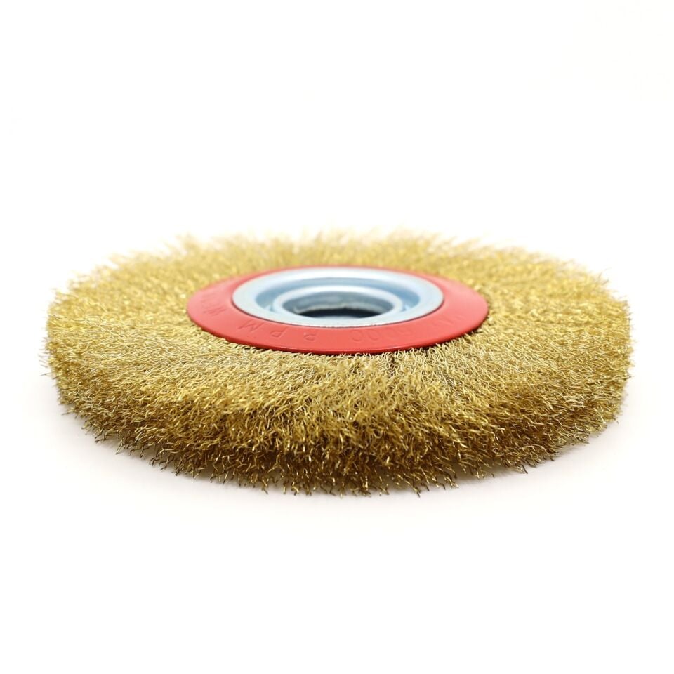 Proft Saçaklı Daire Tel Fırça (prd200) 200 Mm