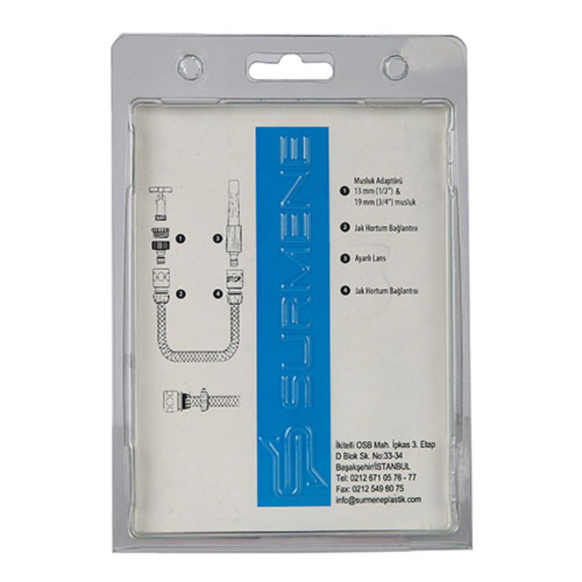 Sürmene Ayarlı Lans (sulama) Seti 1/2''