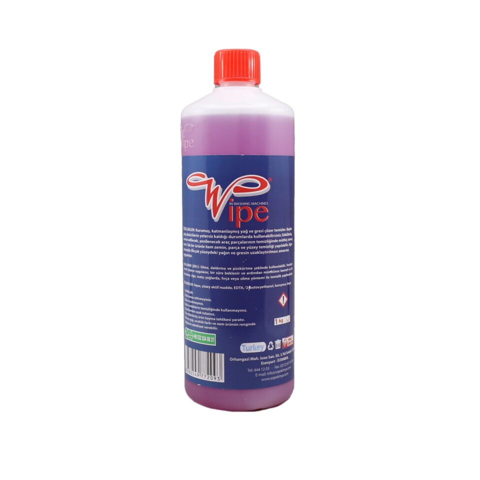 Wıpe Tıme Ağır Kir Ve Yağ Çözücü Sprey 1 Kg