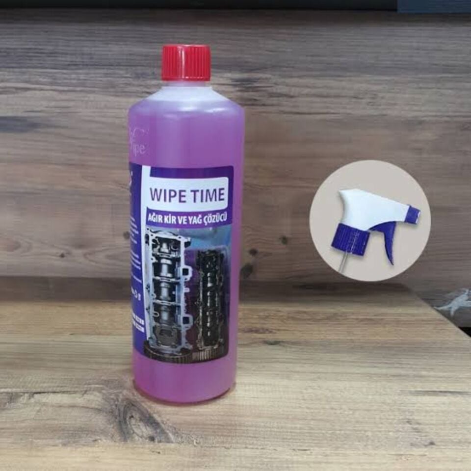 Wıpe Tıme Ağır Kir Ve Yağ Çözücü Sprey 1 Kg