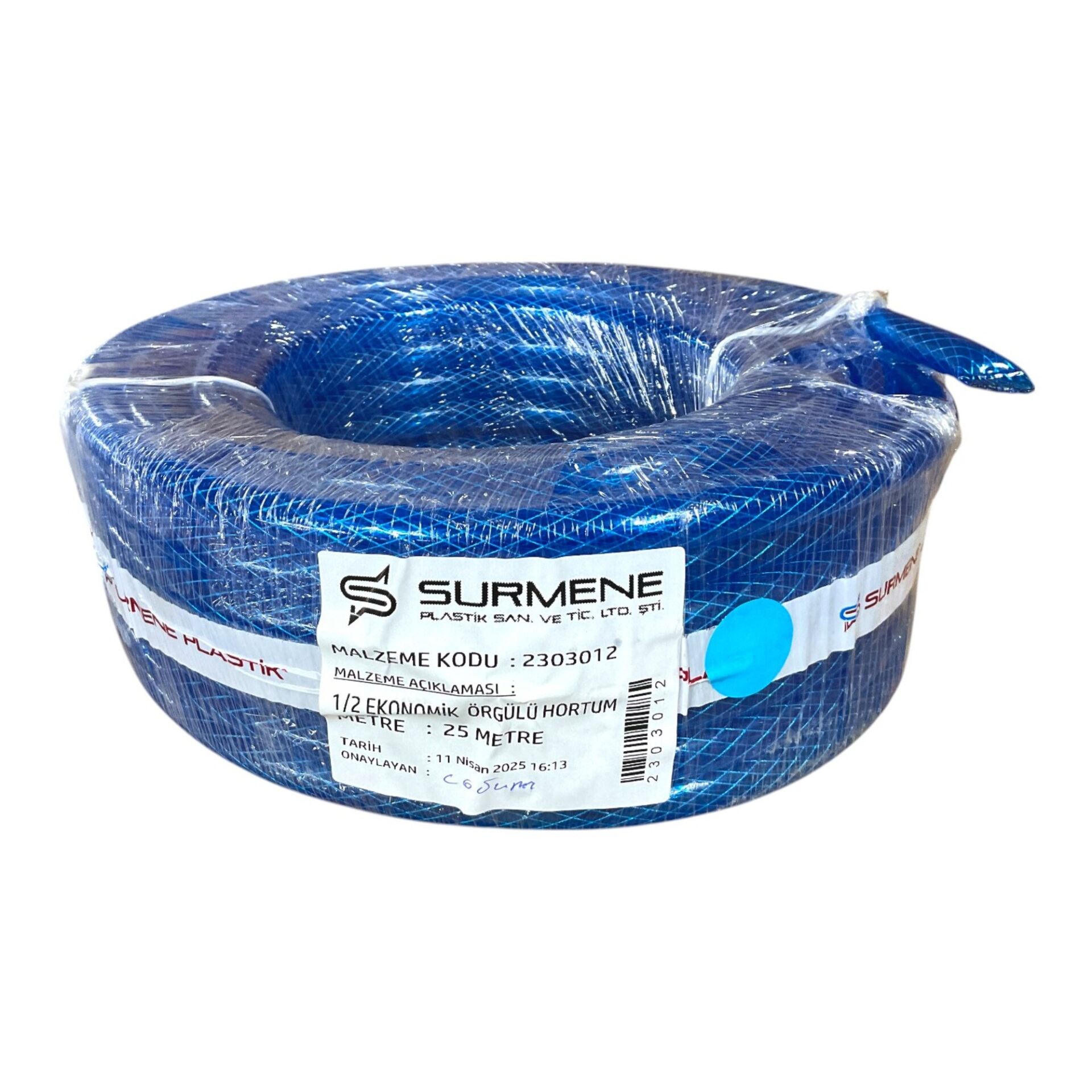 Sürmene Eko Örgülü Hortum 1/2'' (25 Mt) (13 Mm)