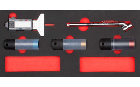 Ceta Form 5 Parça Lastik Bakım Seti (EVA'lı) - N23-E05