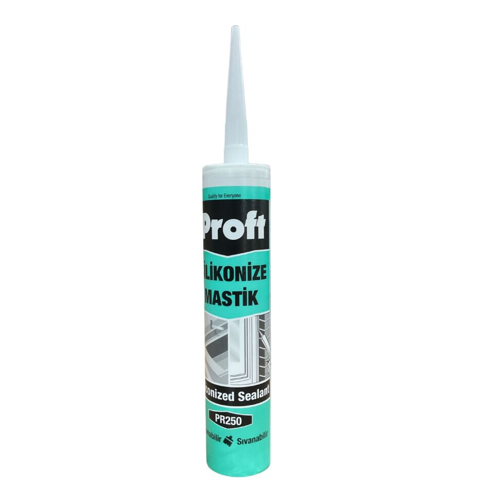 Proft Silikonize Mastik 450 Gr (pr250) Gri