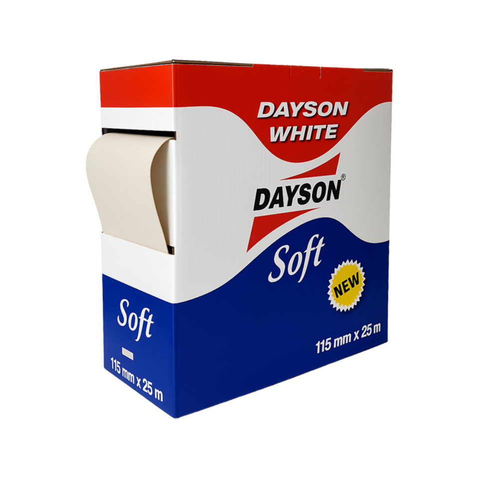 Dayson Soft Sünger Zımpara 115 Mmx25 Mt 120 Kum