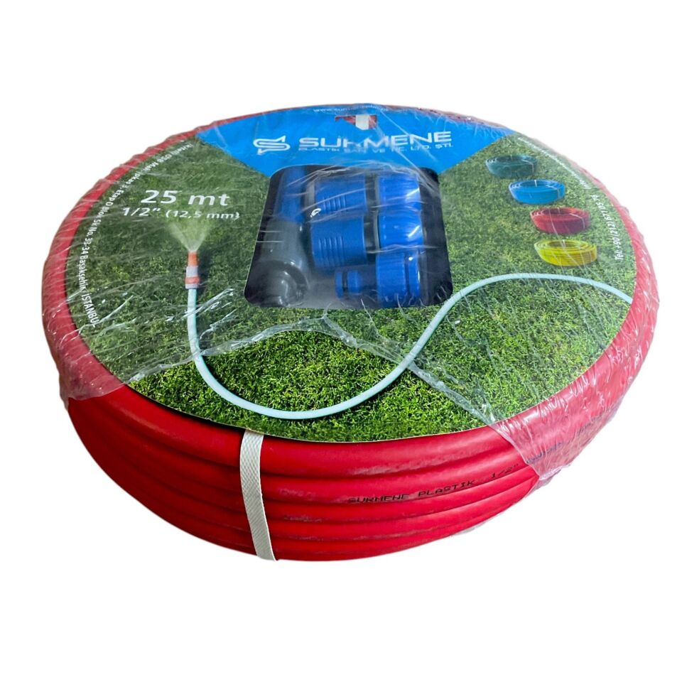 Sürmene Garden Su Hortumu Seti 1/2 25 Mt