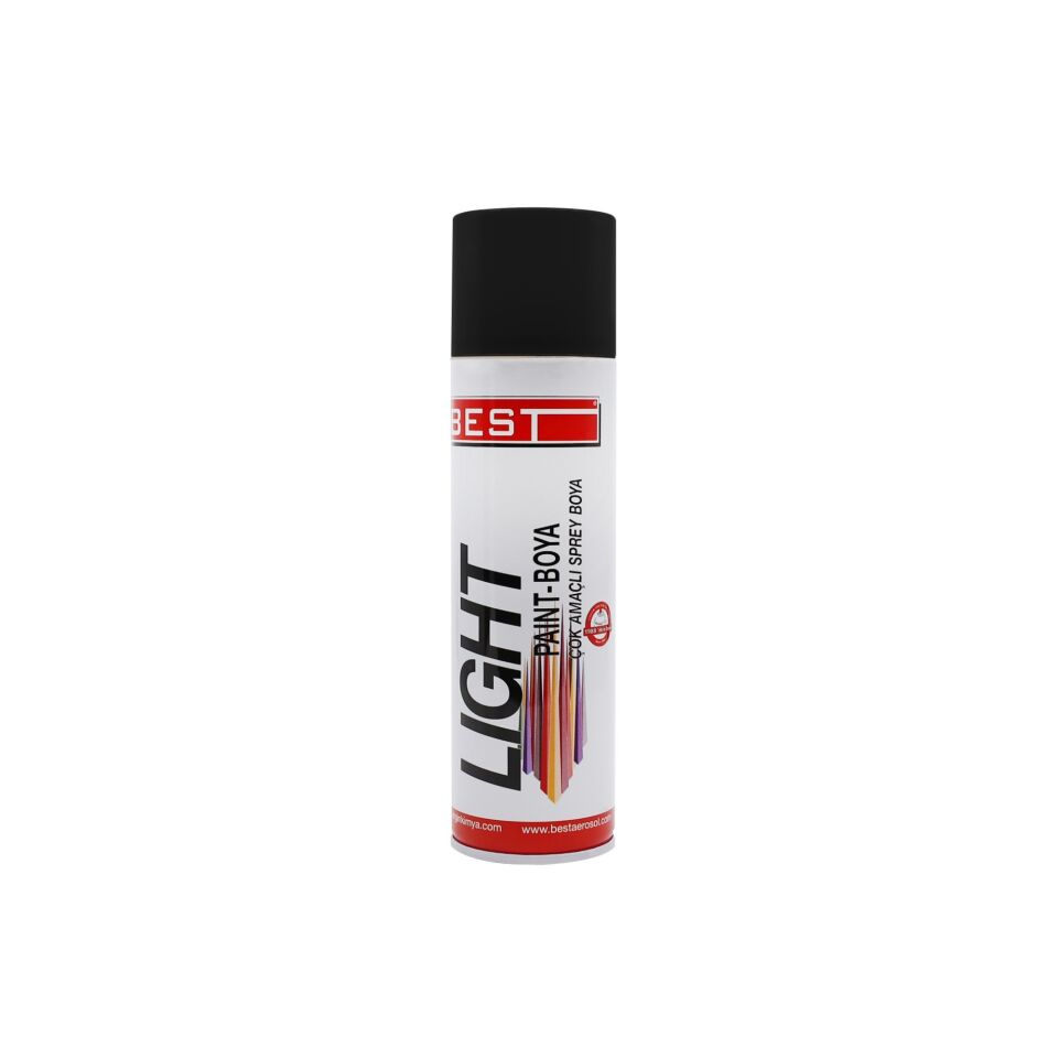 Best Lıght Sprey Boya 250 Ml Siyah