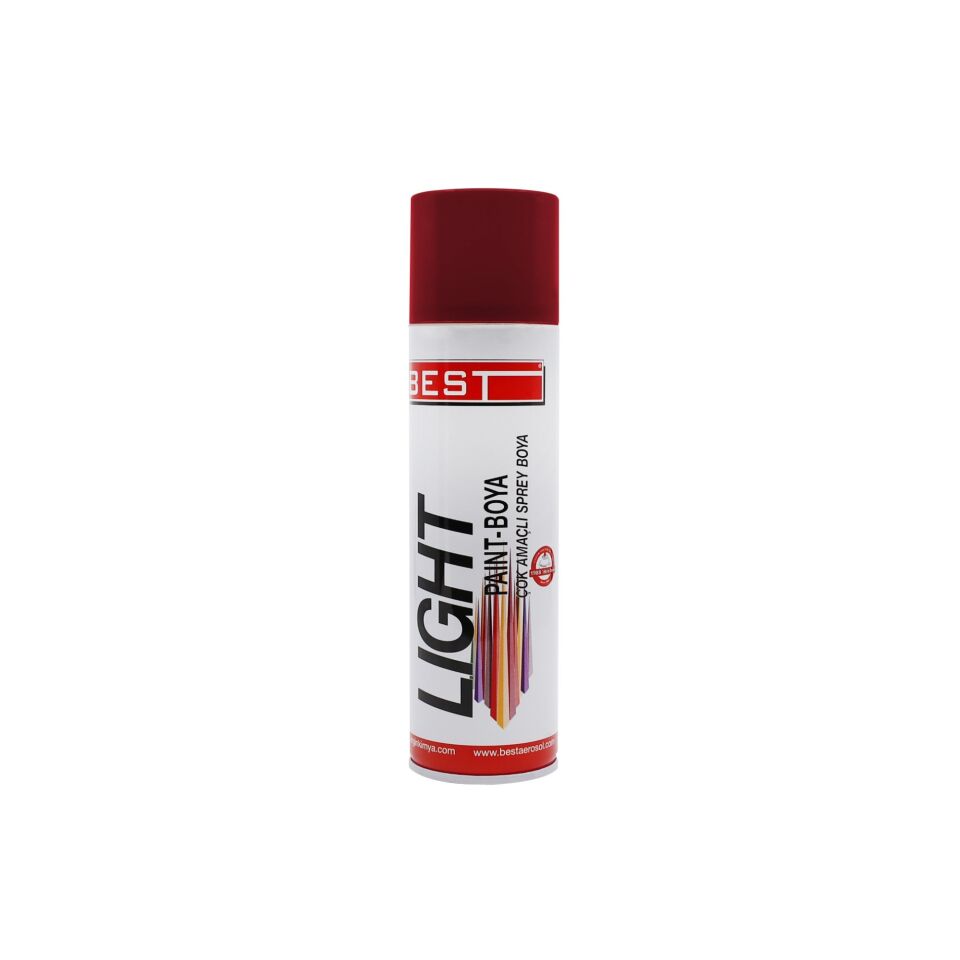 Best Lıght Sprey Boya 250 Ml Vişne