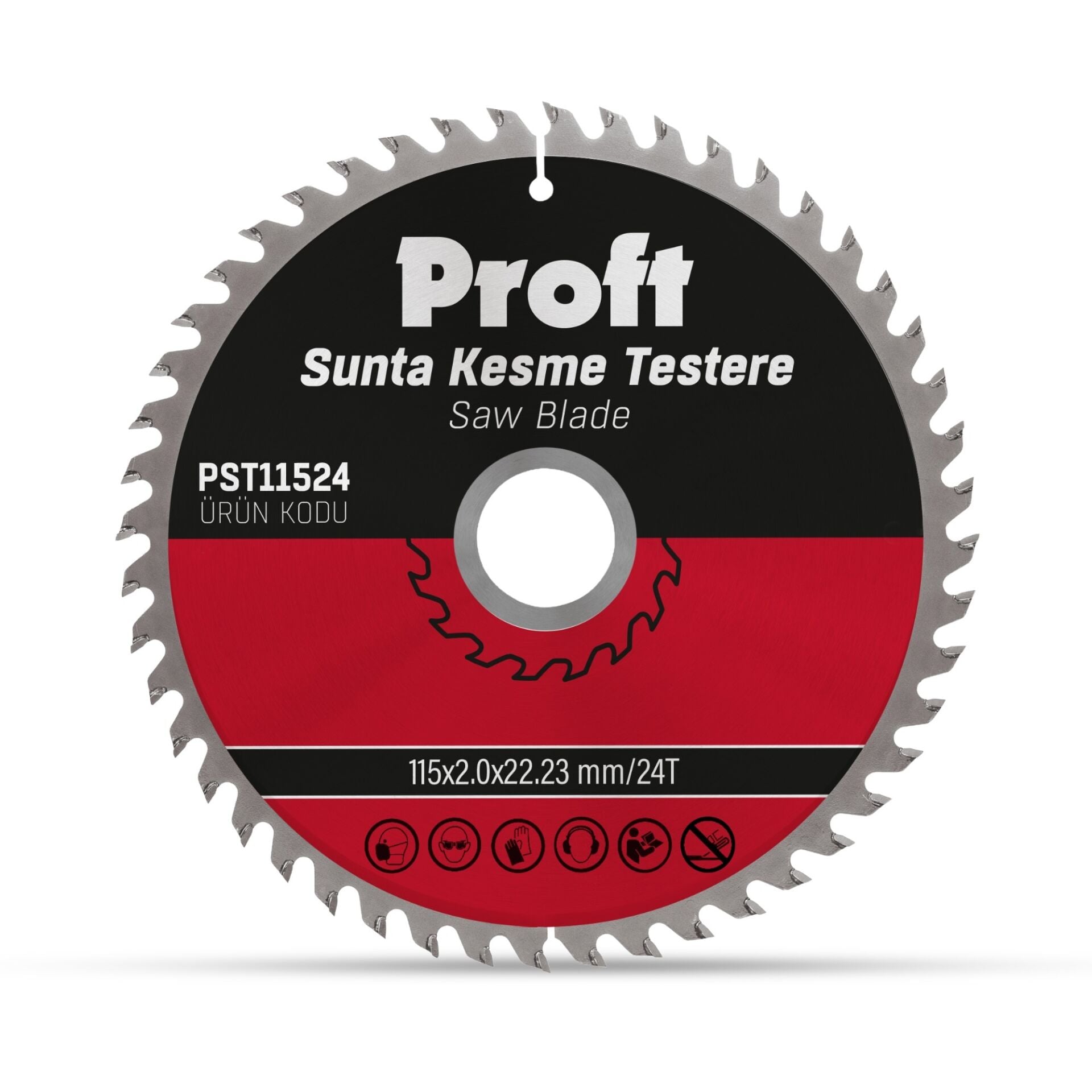 Proft Sunta Kesme Testere 115x2.0 (pst11524) 24t