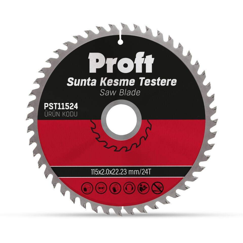 Proft Sunta Kesme Testere 115x2.0 (pst11524) 24t
