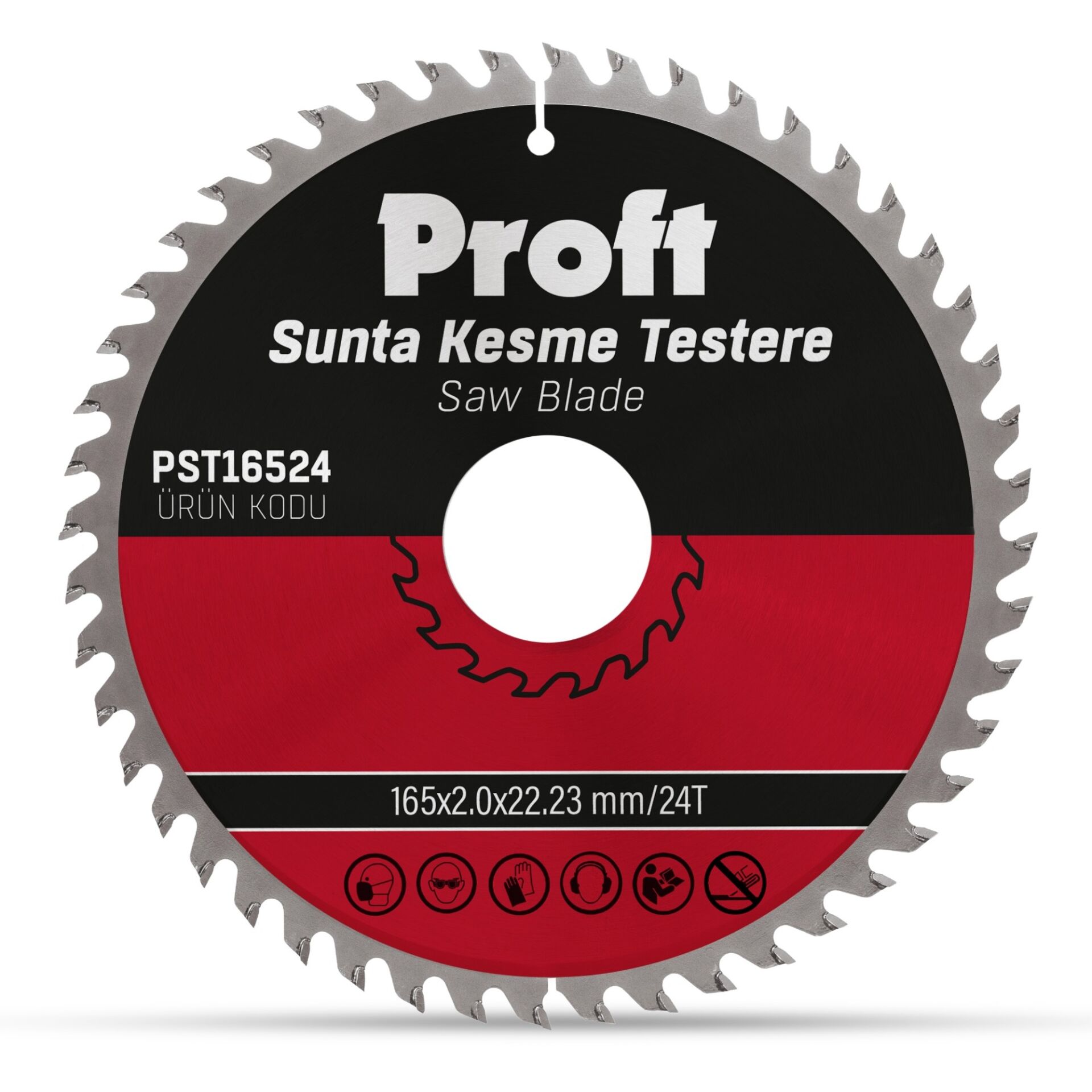 Proft Sunta Kesme Testere 165x2.0 (pst16524) 24t