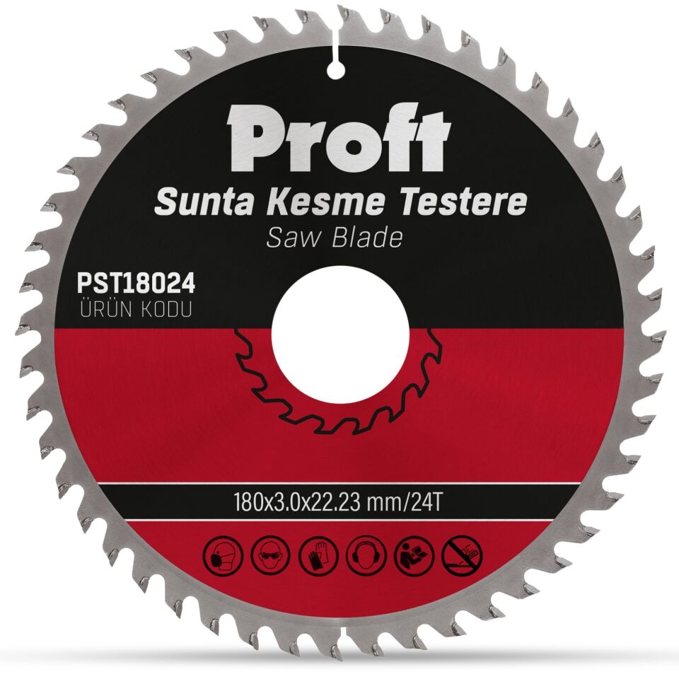 Proft Sunta Kesme Testere 180x3.0 (pst18024) 24t