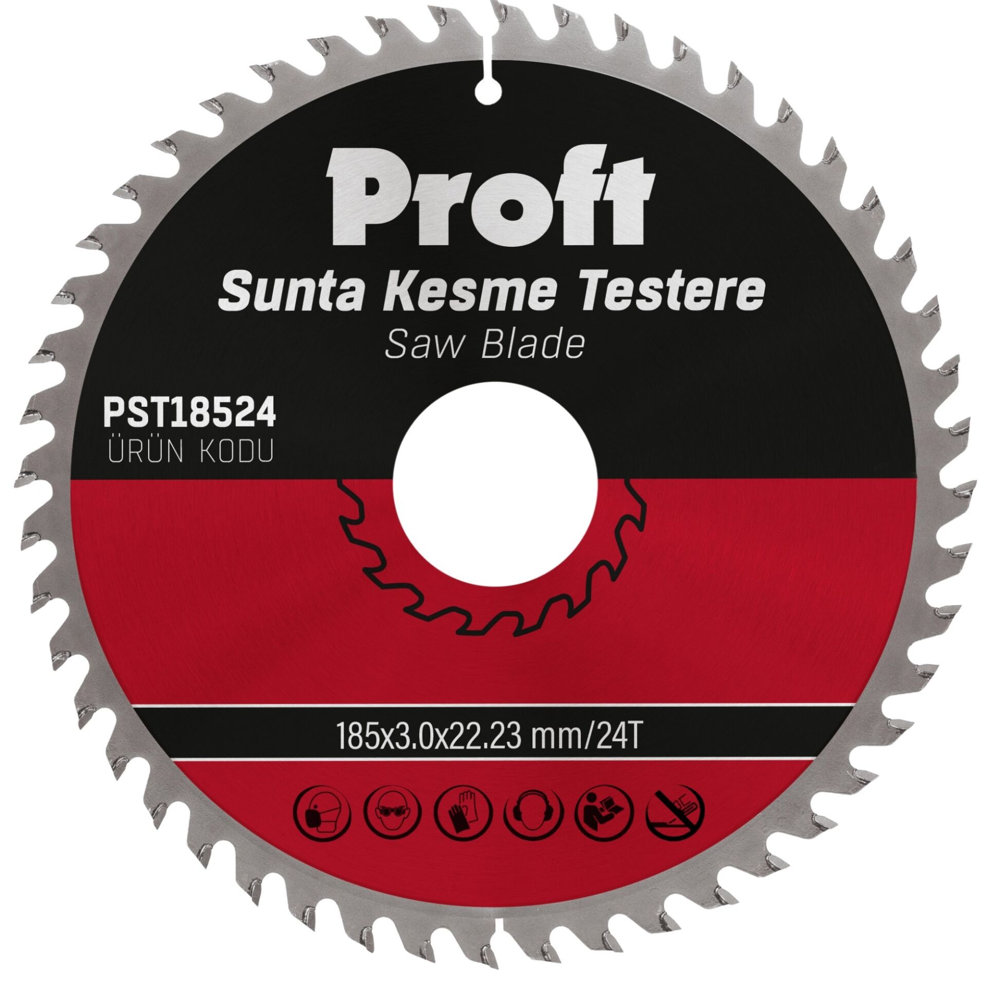 Proft Sunta Kesme Testere 185x3.0 (pst18524) 24t