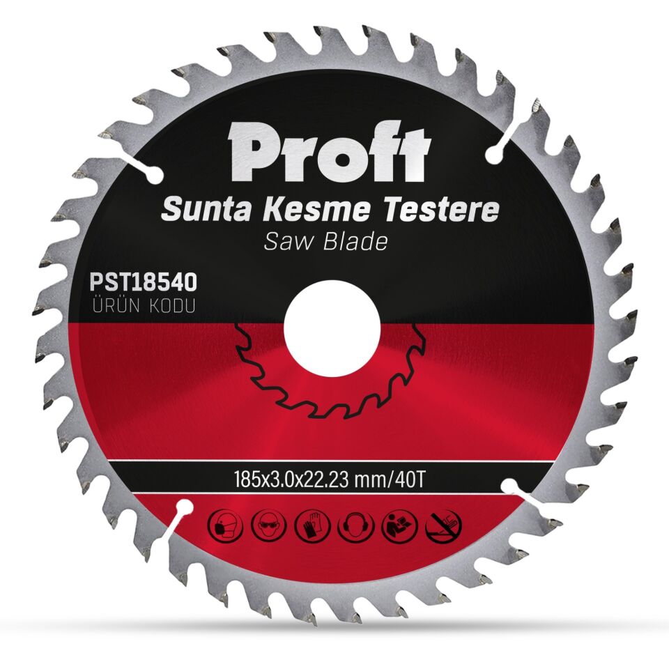 Proft Sunta Kesme Testere 185x3.0 (pst18540) 40t
