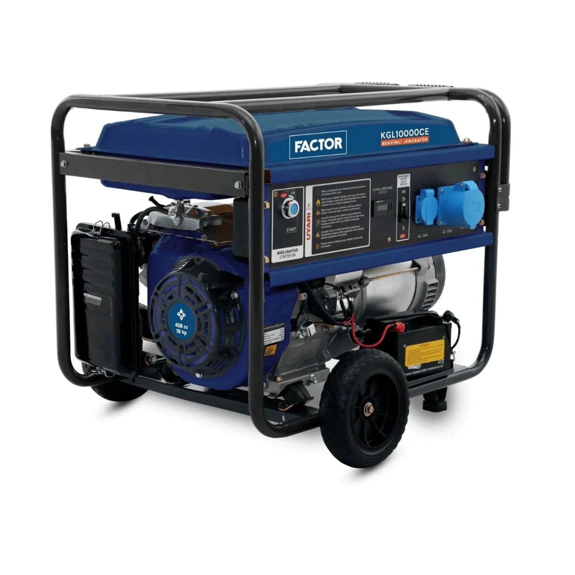 Factor Benzinli Portatif Jeneratör Kgl10000ce