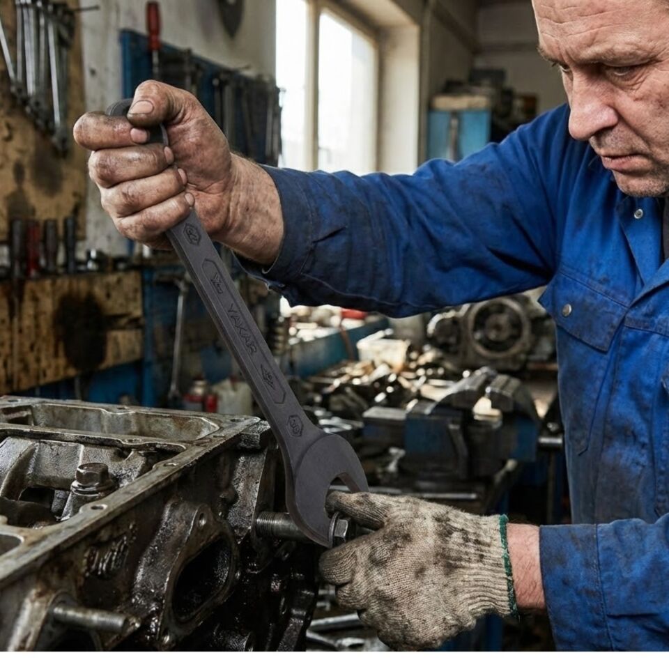 Yakar Açık Ağız Anahtar 24x27 Mm