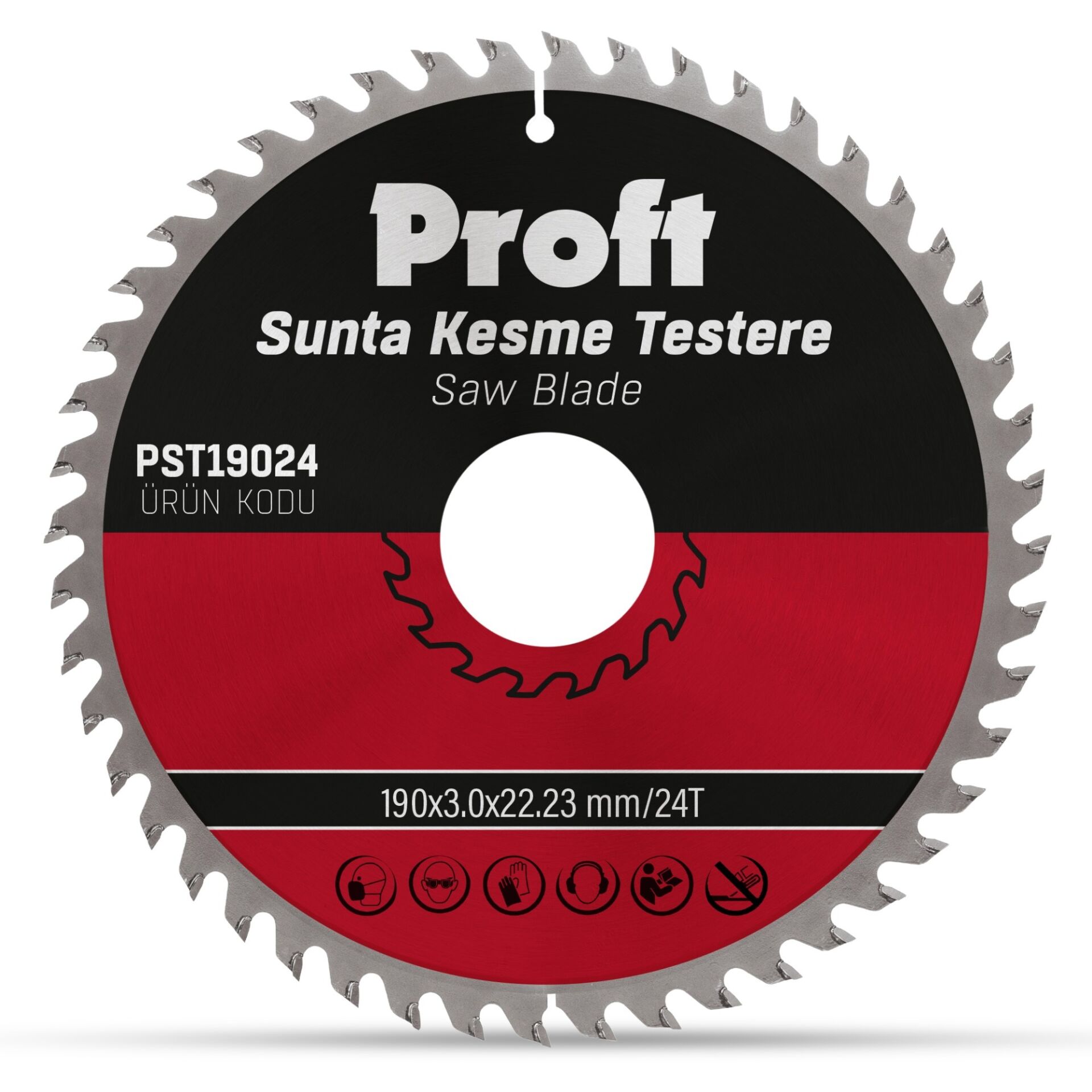 Proft Sunta Kesme Testere 190x3.0 (pst19024) 24t