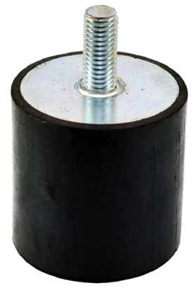 LTD704012 Civatalı Kauçuk Takoz