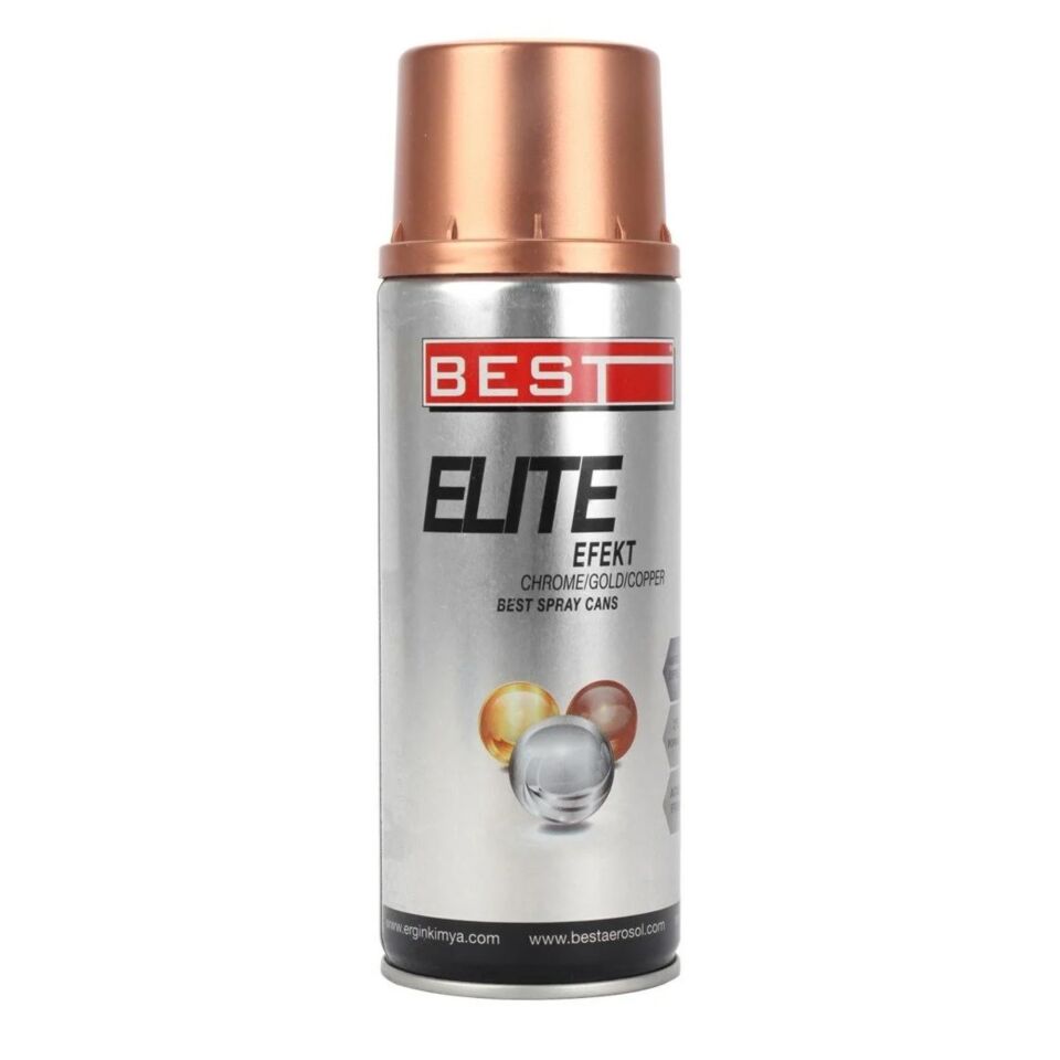 Best Parlak Metal Sprey Boya 400 Ml Bakır