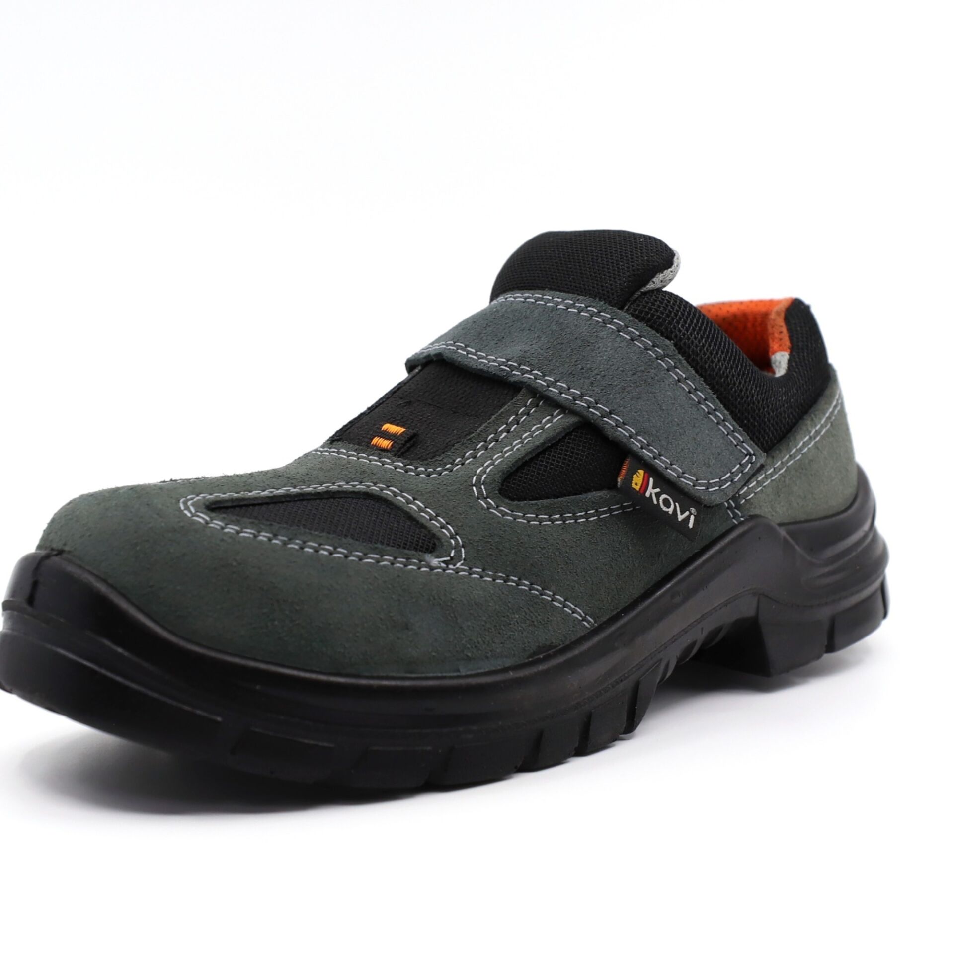 Kavi Çelik Burunlu Süet Ayakkabı No:36