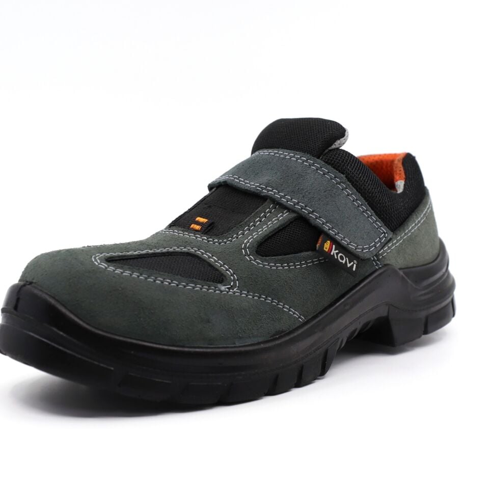 Kavi Çelik Burunlu Süet Ayakkabı No:36