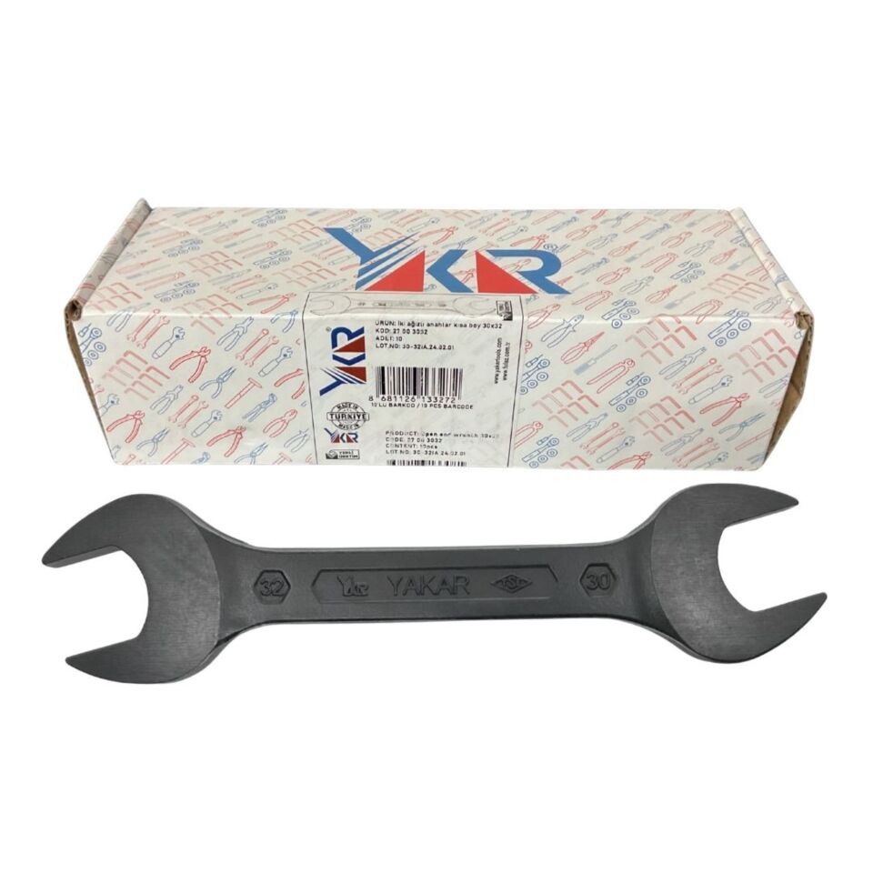 Yakar Açık Ağız Anahtar 30x32 Mm