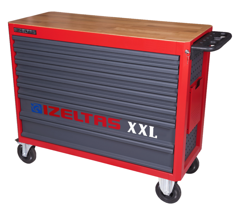 İzeltaş Takım Dolabı Ahsap Ust Tablalı xxl 7 Çekmeceli - 8246321007