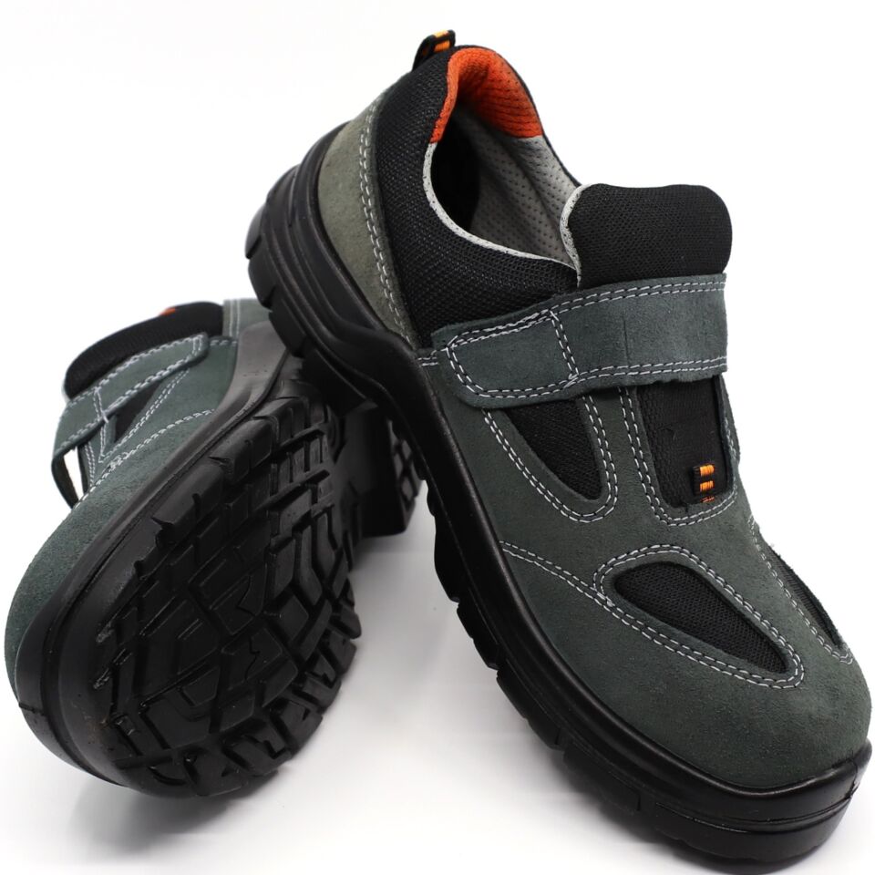 Kavi Çelik Burunlu Süet Ayakkabı No:37