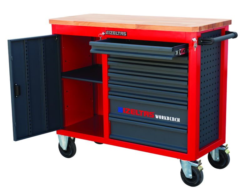 TAKIM Dolabı Ahsap Ust Tablalı Workbench( 7 Çekmeceli ) - 8247321007