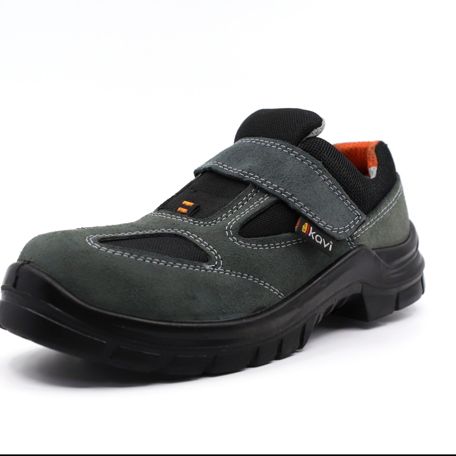 Kavi Çelik Burunlu Süet Ayakkabı No:38