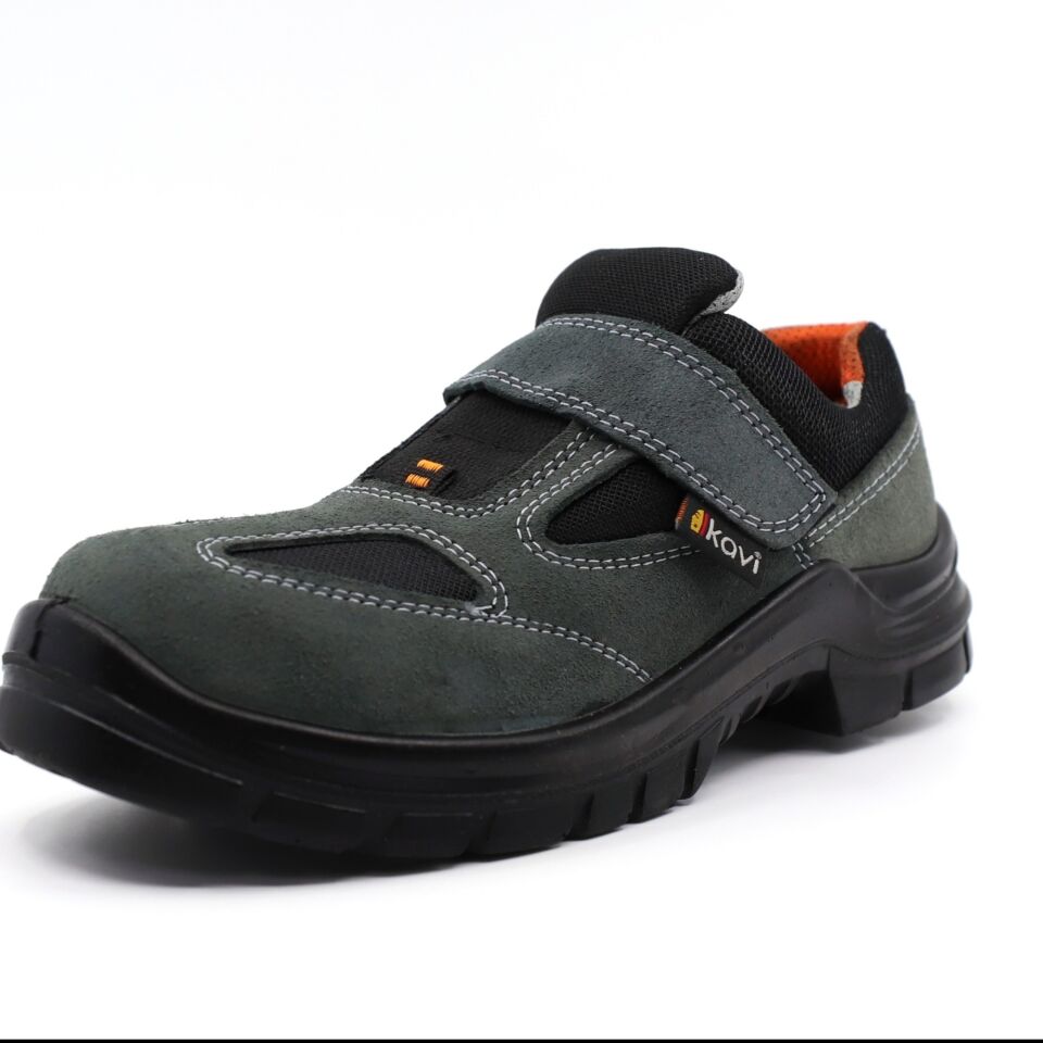 Kavi Çelik Burunlu Süet Ayakkabı No:38