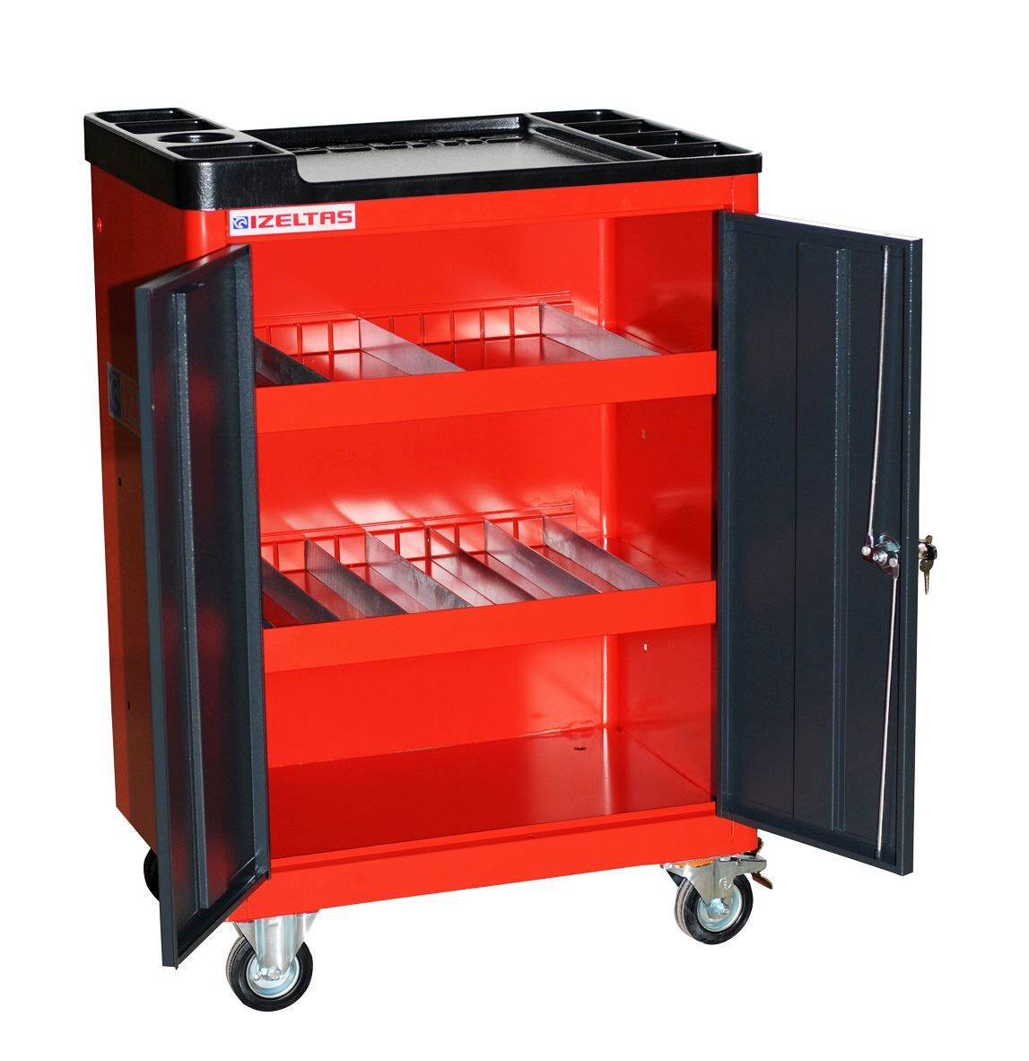 İzeltaş Tekerlekli Tamır Dolabı ( Vagon Modelı ) - 8210326001