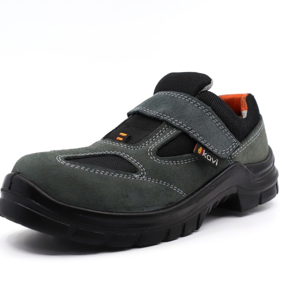 Kavi Çelik Burunlu Süet Ayakkabı No:39