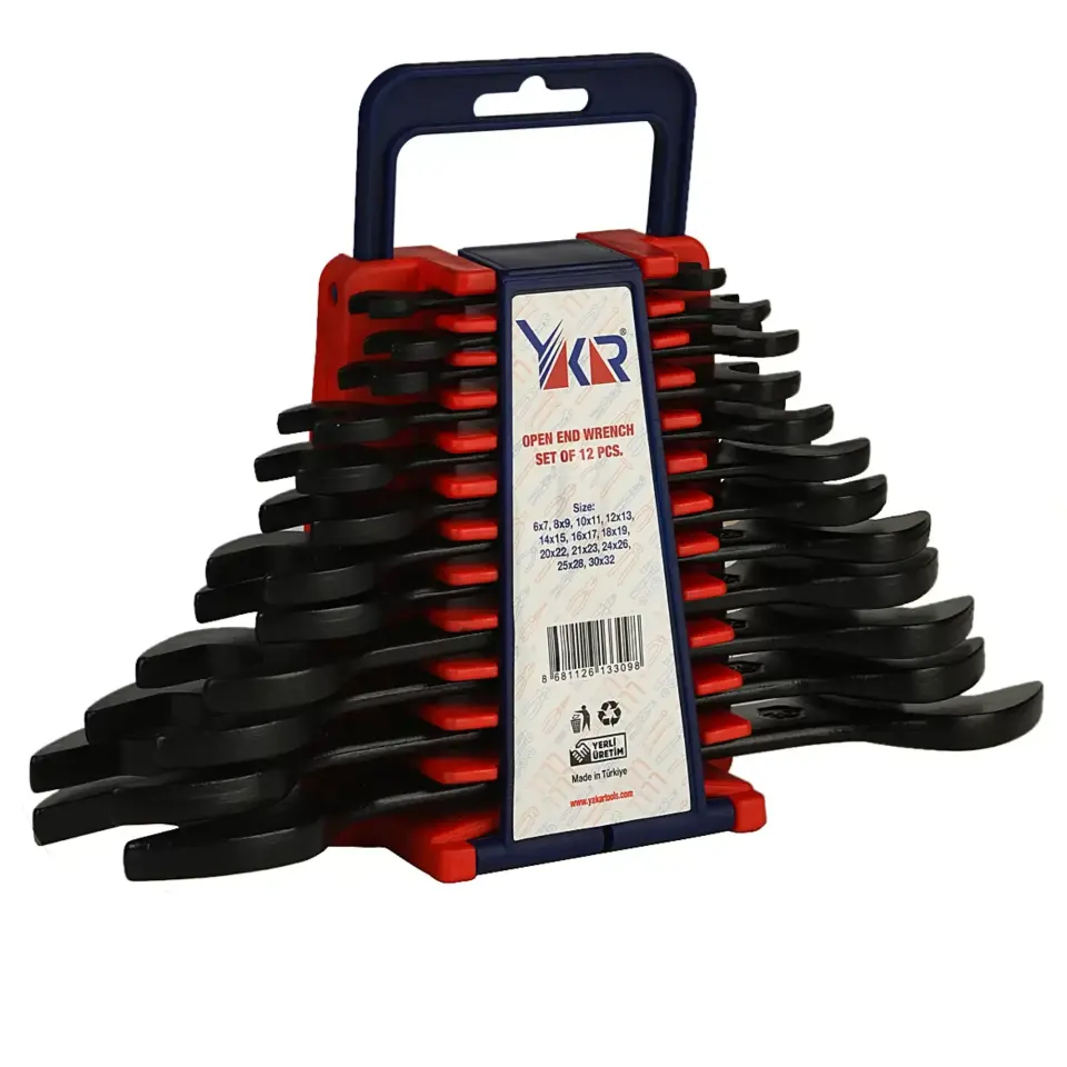 Yakar Açık Ağız Anahtar Takımı 12 Li