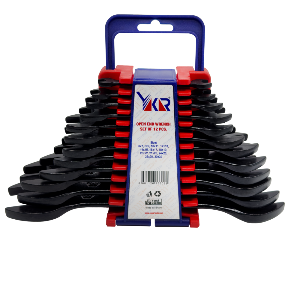 Yakar Açık Ağız Anahtar Takımı 12 Li