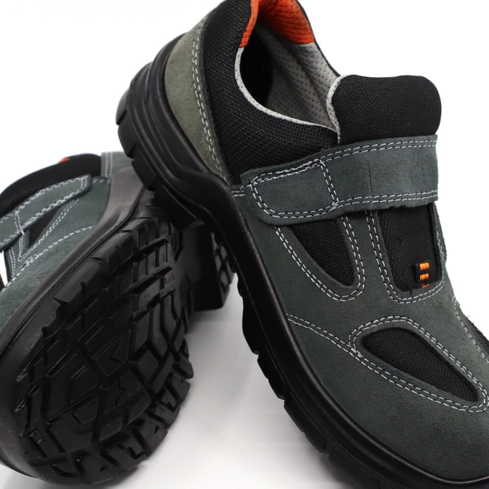 Kavi Çelik Burunlu Süet Ayakkabı No:40