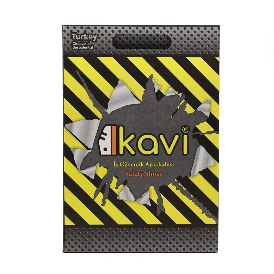 Kavi Çelik Burunlu Süet Ayakkabı No:41