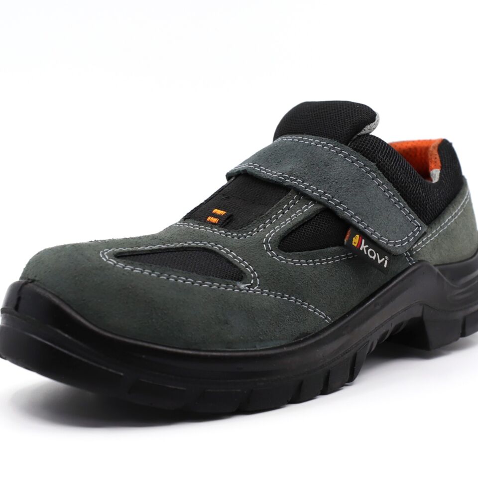 Kavi Çelik Burunlu Süet Ayakkabı No:41