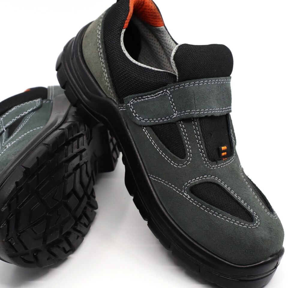 Kavi Çelik Burunlu Süet Ayakkabı No:41