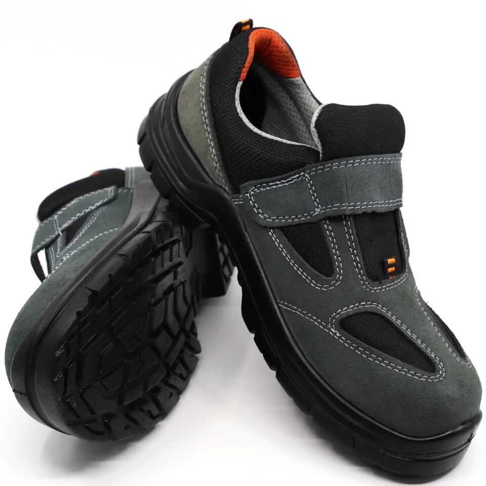 Kavi Çelik Burunlu Süet Ayakkabı No:42