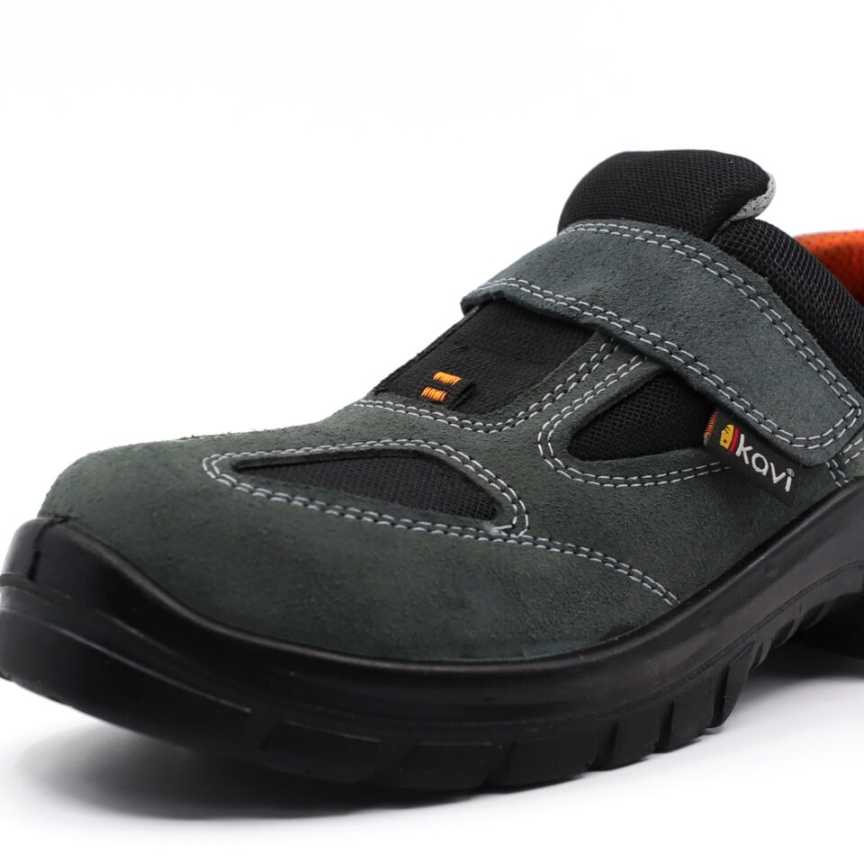 Kavi Çelik Burunlu Süet Ayakkabı No:42