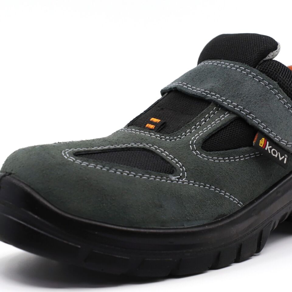 Kavi Çelik Burunlu Süet Ayakkabı No:42